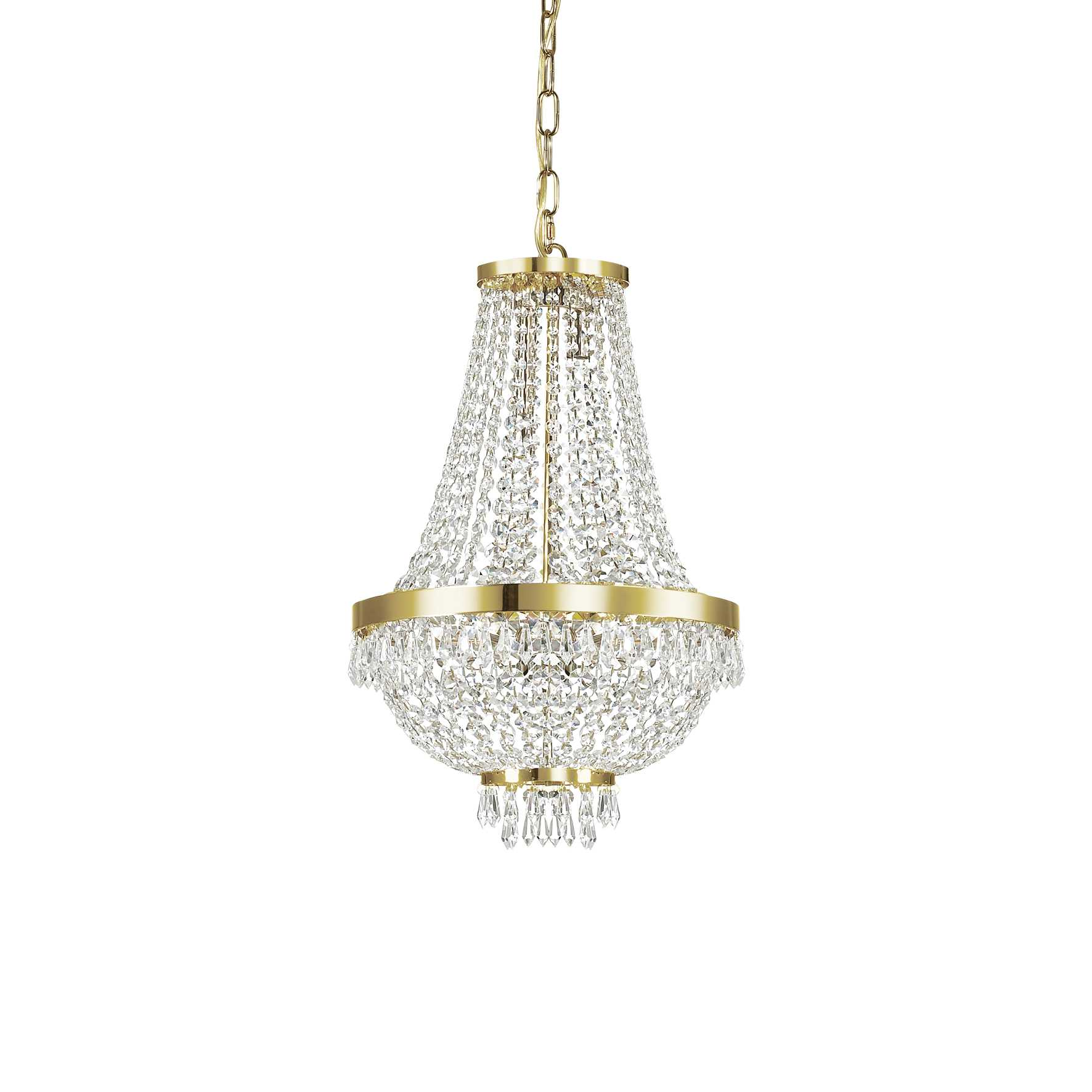 Lampada A Sospensione Caesar Sp6 Oro Ideal-Lux