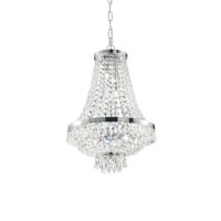 Lampada A Sospensione Caesar Sp9 Cromo Ideal-Lux
