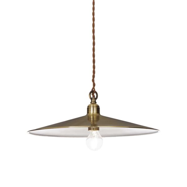 Lampada A Sospensione Cantina Sp1 Brunito Ideal-Lux