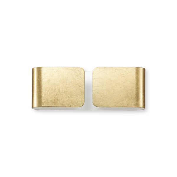 Lampada Da Parete Clip Ap2 Mini Oro Ideal-Lux
