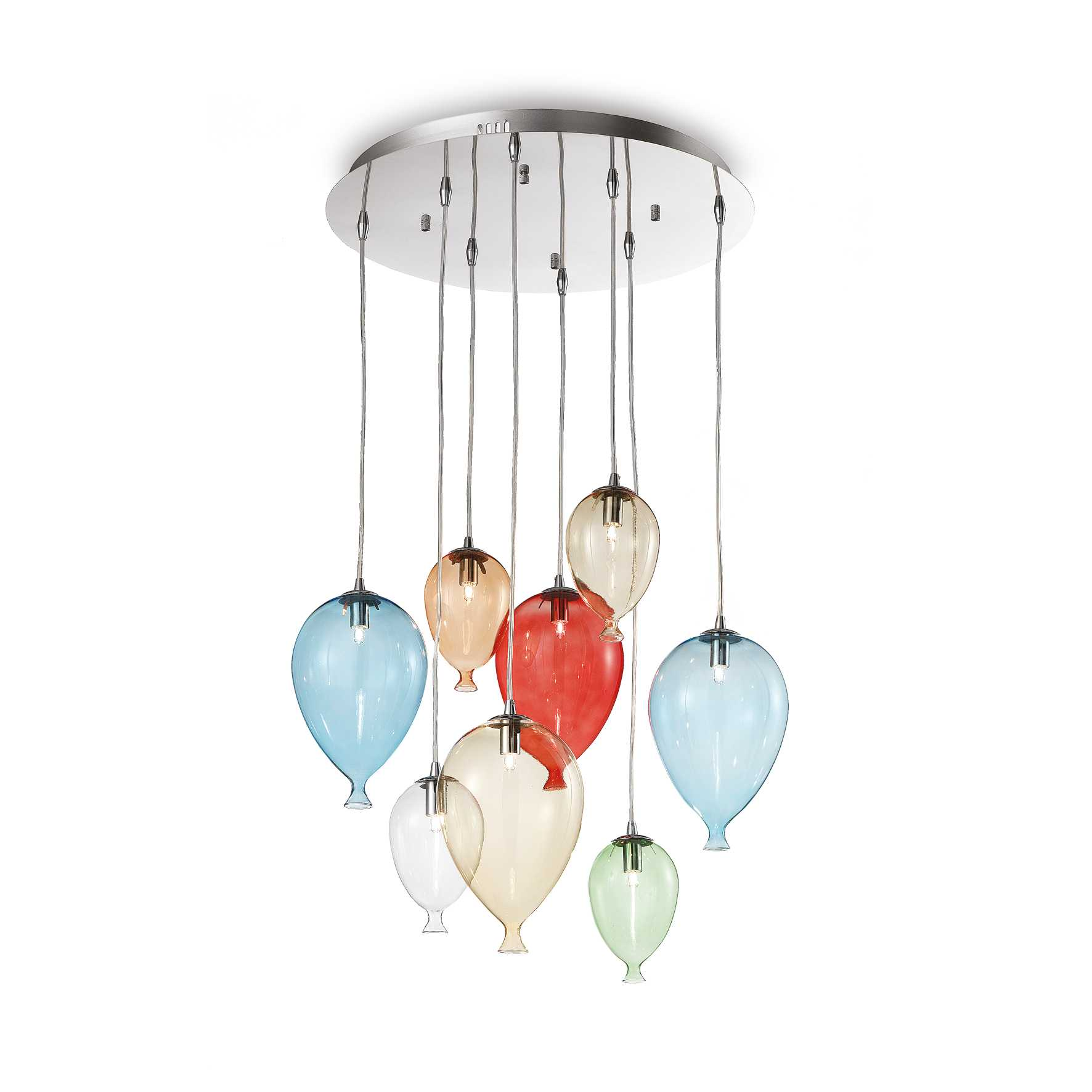 Lampada A Sospensione Clown Sp8 Color Ideal-Lux