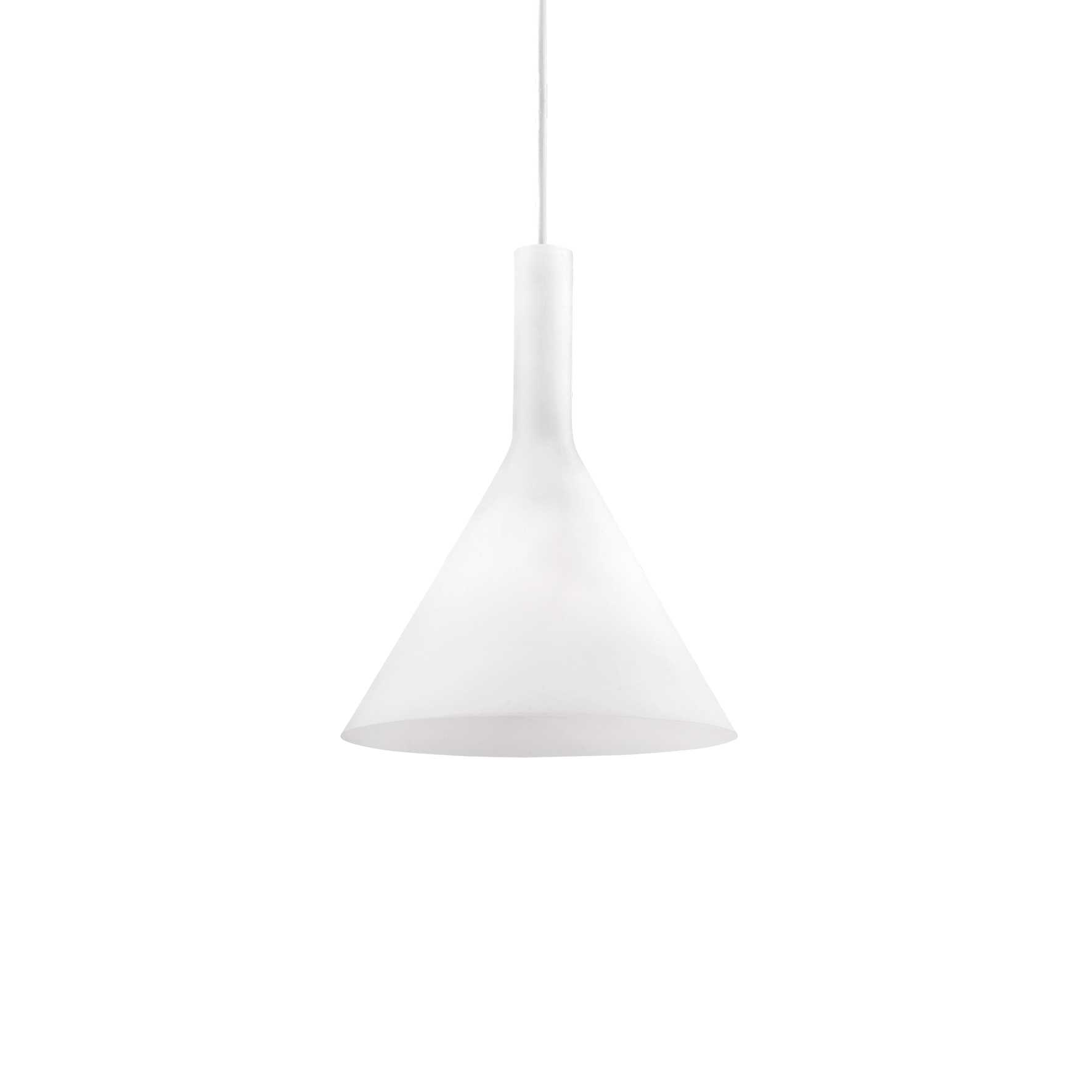 Lampada A Sospensione Cocktail Sp1 Small Bianco Ideal-Lux