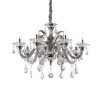 Lampada A Sospensione Colossal Sp8 Grigio Ideal-Lux