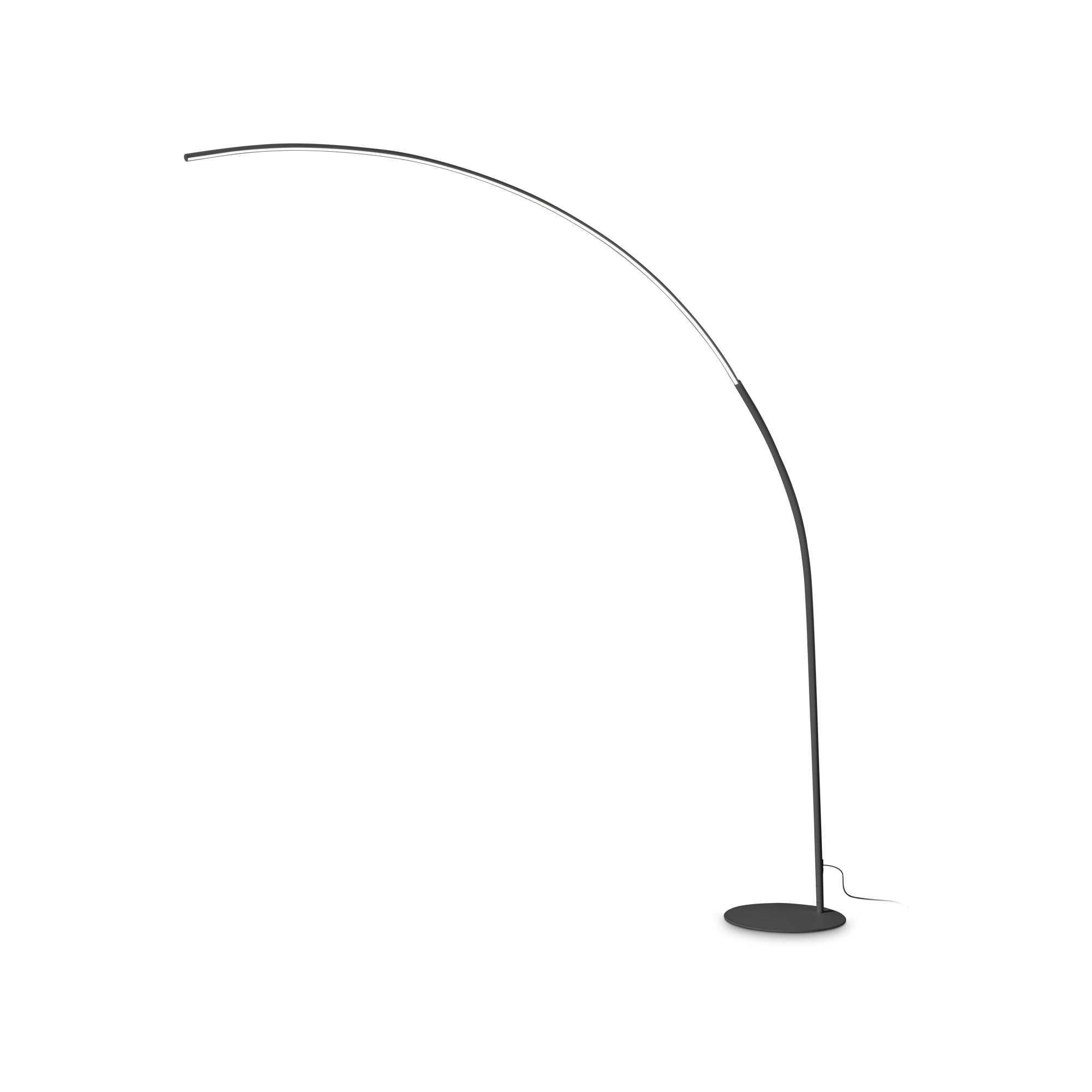 Lampada Da Terra Comet Pt Nero Ideal-Lux
