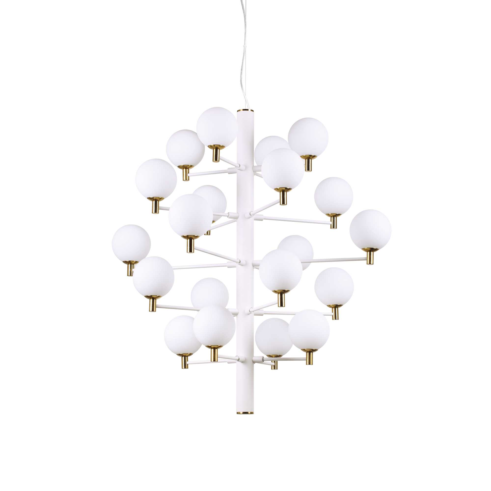 Lampada A Sospensione Copernico Sp20 Bianco Ideal-Lux