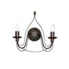 Lampada Da Parete Corte Ap2 Ruggine Ideal-Lux
