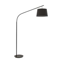 Lampada Da Terra Daddy Pt1 Nero Ideal-Lux