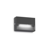 Lampada Da Parete Dedra Ap Small Antracite Ideal-Lux