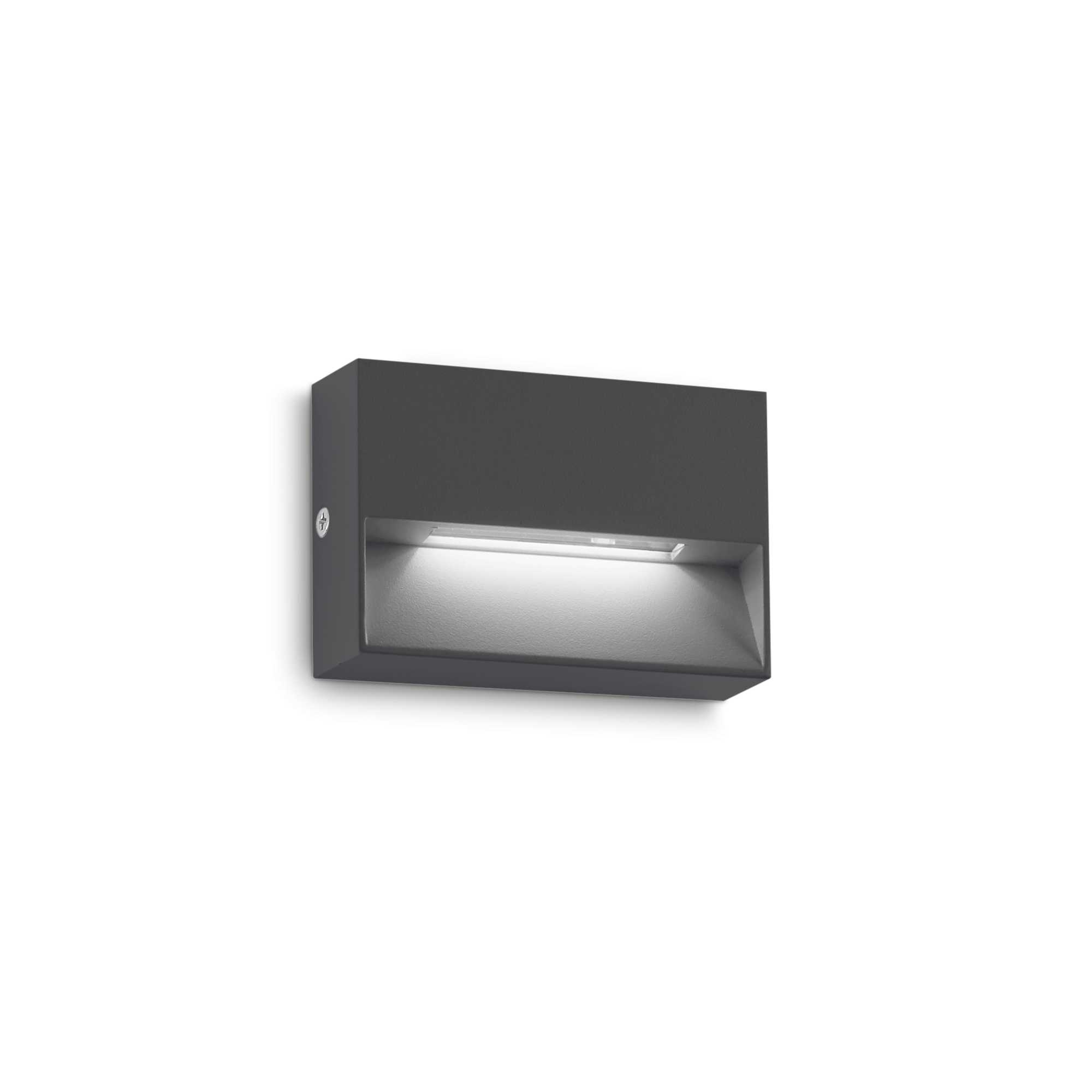 Lampada Da Parete Dedra Ap Small Antracite Ideal-Lux