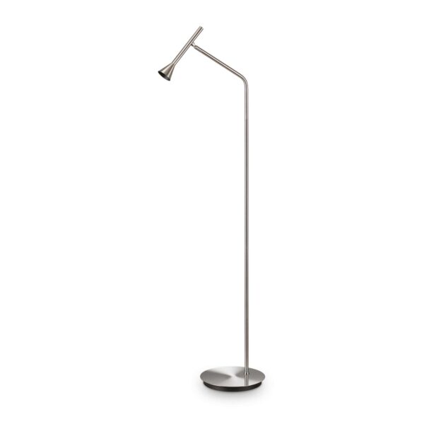 Lampada Da Terra Diesis Pt Nickel Ideal-Lux
