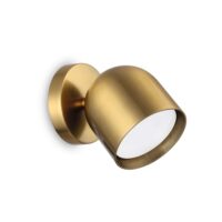Lampada Da Parete Dodo Ap1 Ottone Ideal-Lux