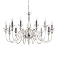 Lampada A Sospensione Doge Sp12 Trasparente Ideal-Lux