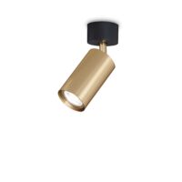 Lampada Da Soffitto Dynamite Pl1 Ottone Ideal-Lux