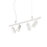 Lampada A Sospensione Dynamite Sp4 Bianco Ideal-Lux