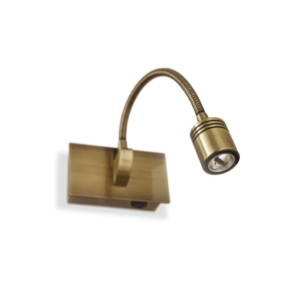 Lampada Da Parete Dynamo Ap Brunito Ideal-Lux