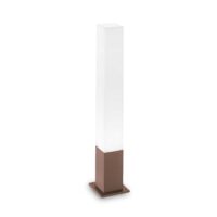 Lampada Da Terra Edo Outdoor Pt1 Square Coffee Ideal-Lux