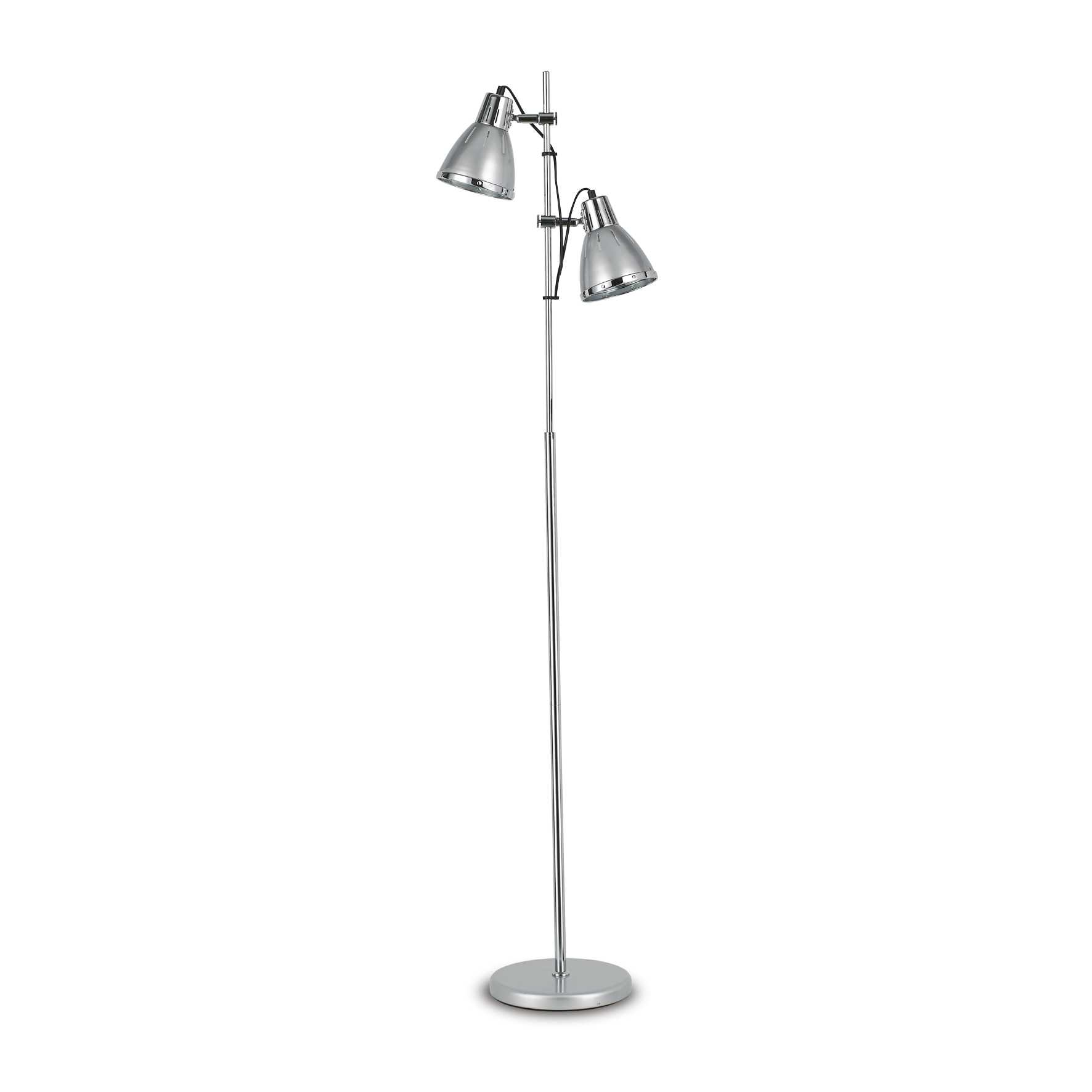 Lampada Da Terra Elvis Pt2 Argento Ideal-Lux