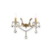Lampada Da Parete Florian Ap2 Oro Ideal-Lux