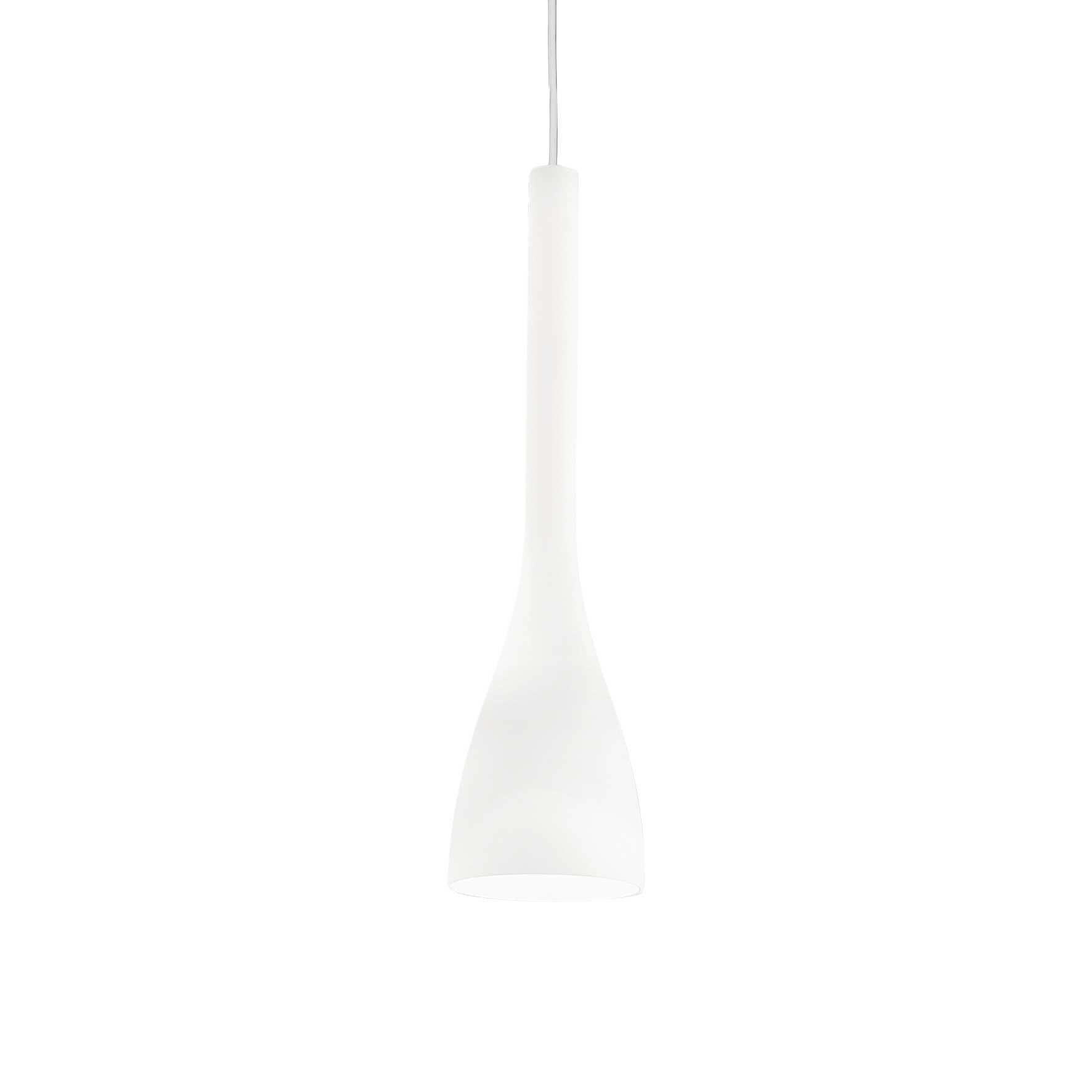 Lampada A Sospensione Flut Sp1 Small Bianco Ideal-Lux