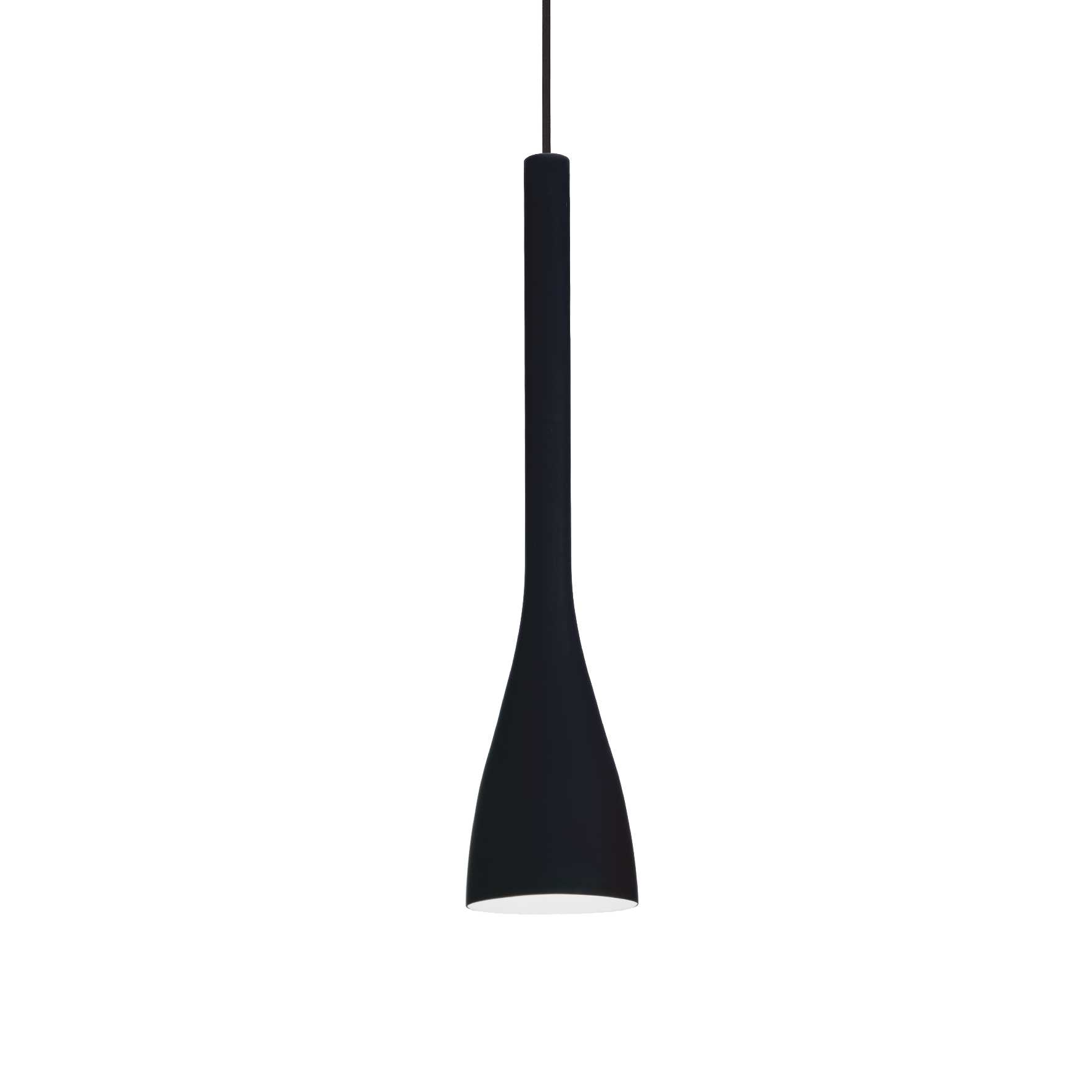 Lampada A Sospensione Flut Sp1 Small Nero Ideal-Lux