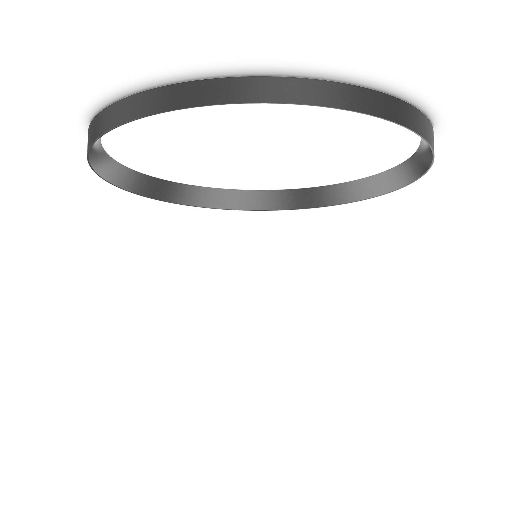 Lampada Da Soffitto Fly Pl D60 3000K Nero Ideal-Lux