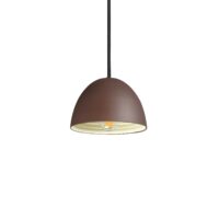 Lampada A Sospensione Folk Sp1 D18 Coffee Ideal-Lux