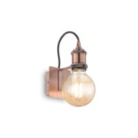 Lampada Da Parete Frida Ap1 Rame Ideal-Lux