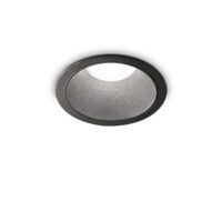 Lampada Da Incasso Game Trim Round 11W 3000K Bk Bk Ideal-Lux