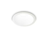 Lampada Da Incasso Game Trim Round 11W 3000K Wh Wh Ip65 Ideal-Lux