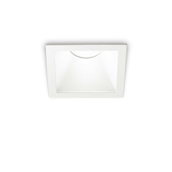 Lampada Da Incasso Game Trim Square 11W 2700K Wh Wh Ideal-Lux