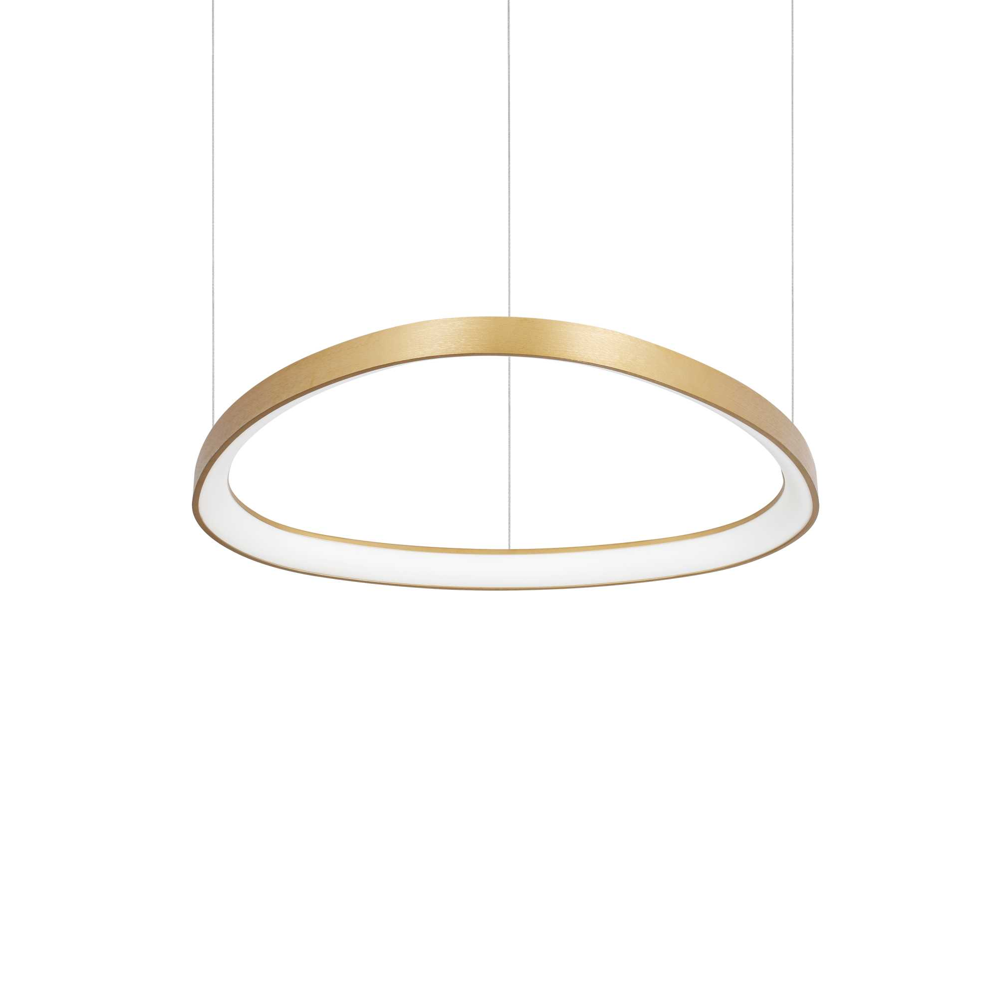 Lampada A Sospensione Gemini Sp D061 On-Off Ottone Ideal-Lux