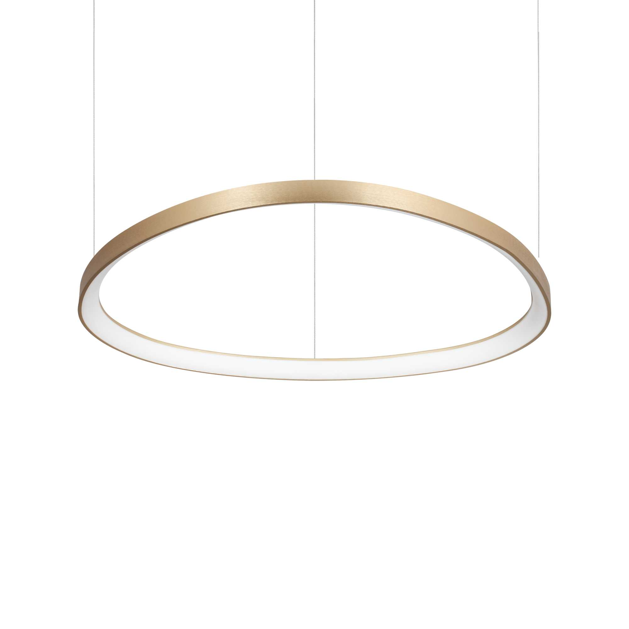 Lampada A Sospensione Gemini Sp D081 On-Off Ottone Ideal-Lux