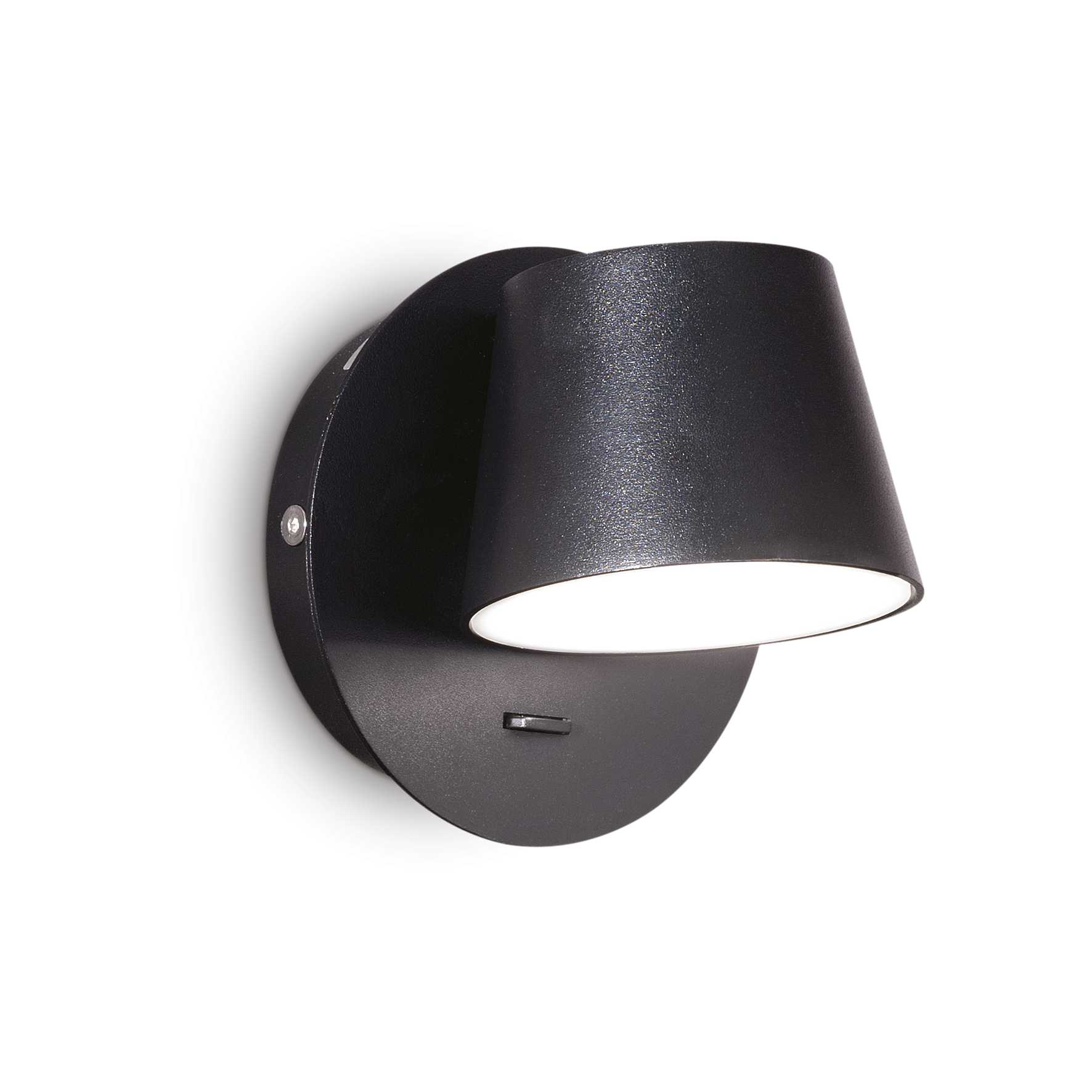 Lampada Da Parete Gim Ap Nero Ideal-Lux