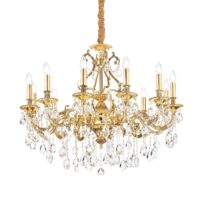 Lampada A Sospensione Gioconda Sp12 Oro Ideal-Lux