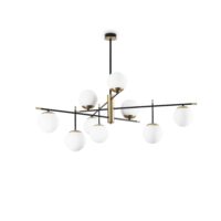Lampada Da Soffitto Gourmet Pl9 Ideal-Lux