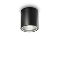 Lampada Da Soffitto Gun Pl1 Nero Ideal-Lux