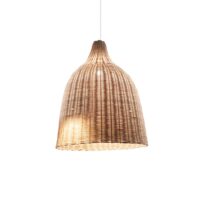 Lampada A Sospensione Haunt Sp1 Legno Ideal-Lux