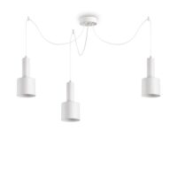 Lampada A Sospensione Holly Sp3 Bianco Ideal-Lux
