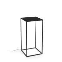 Lampada Da Terra Ipotesi Pt H73 Nero Ideal-Lux