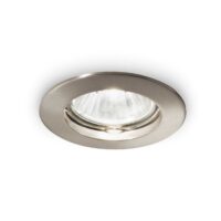 Lampada Da Incasso Jazz Fi Nickel Ideal-Lux