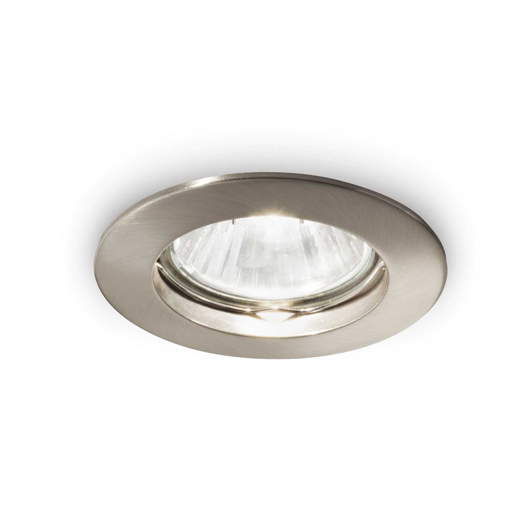 Lampada Da Incasso Jazz Fi Nickel Ideal-Lux