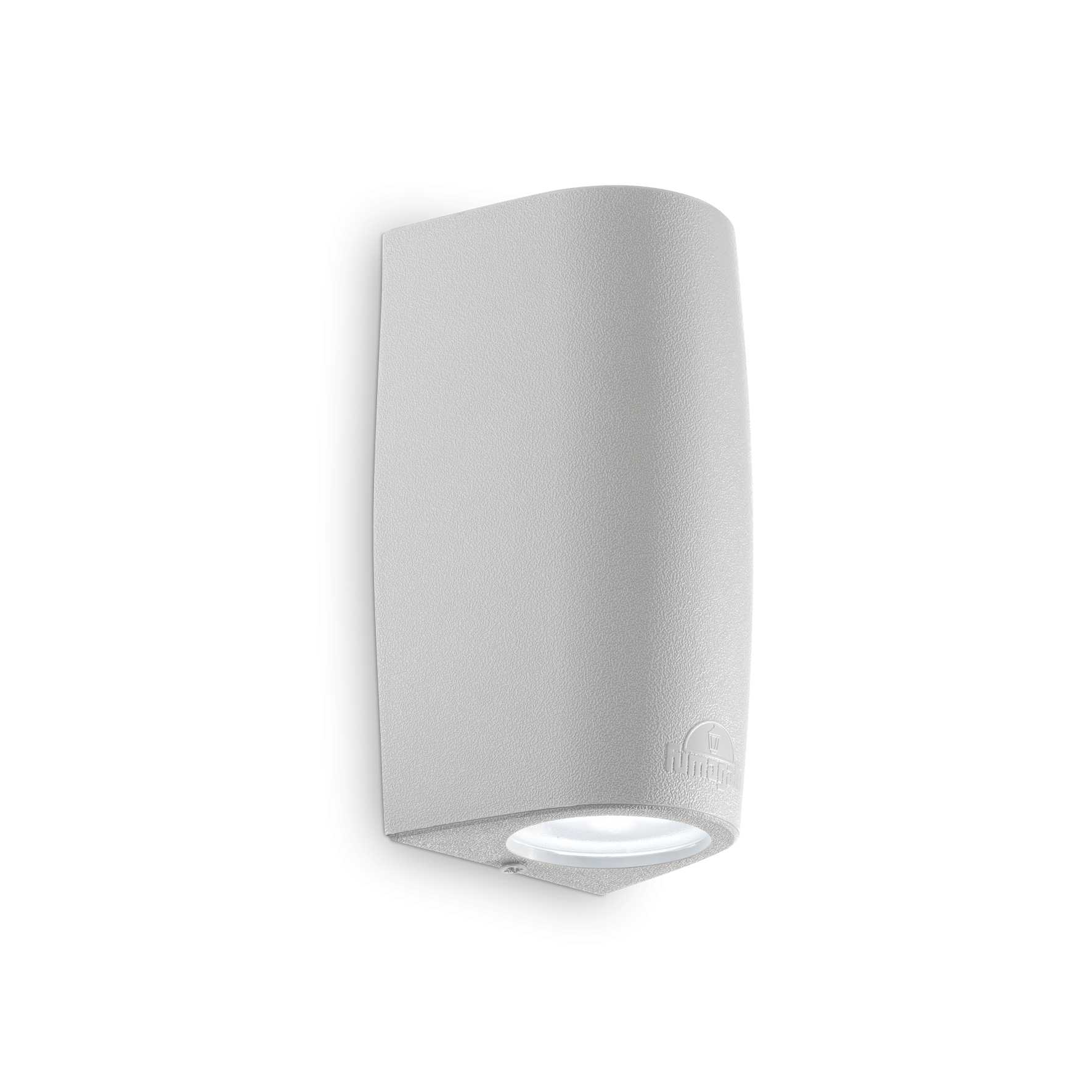 Lampada Da Parete Keope Ap2 Grigio Ideal-Lux