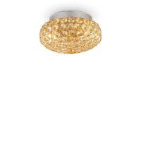 Lampada Da Soffitto King Pl3 Oro Ideal-Lux