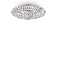 Lampada Da Soffitto King Pl9 Cromo Ideal-Lux