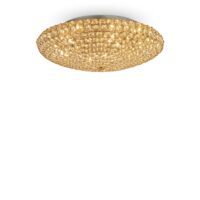 Lampada Da Soffitto King Pl9 Oro Ideal-Lux