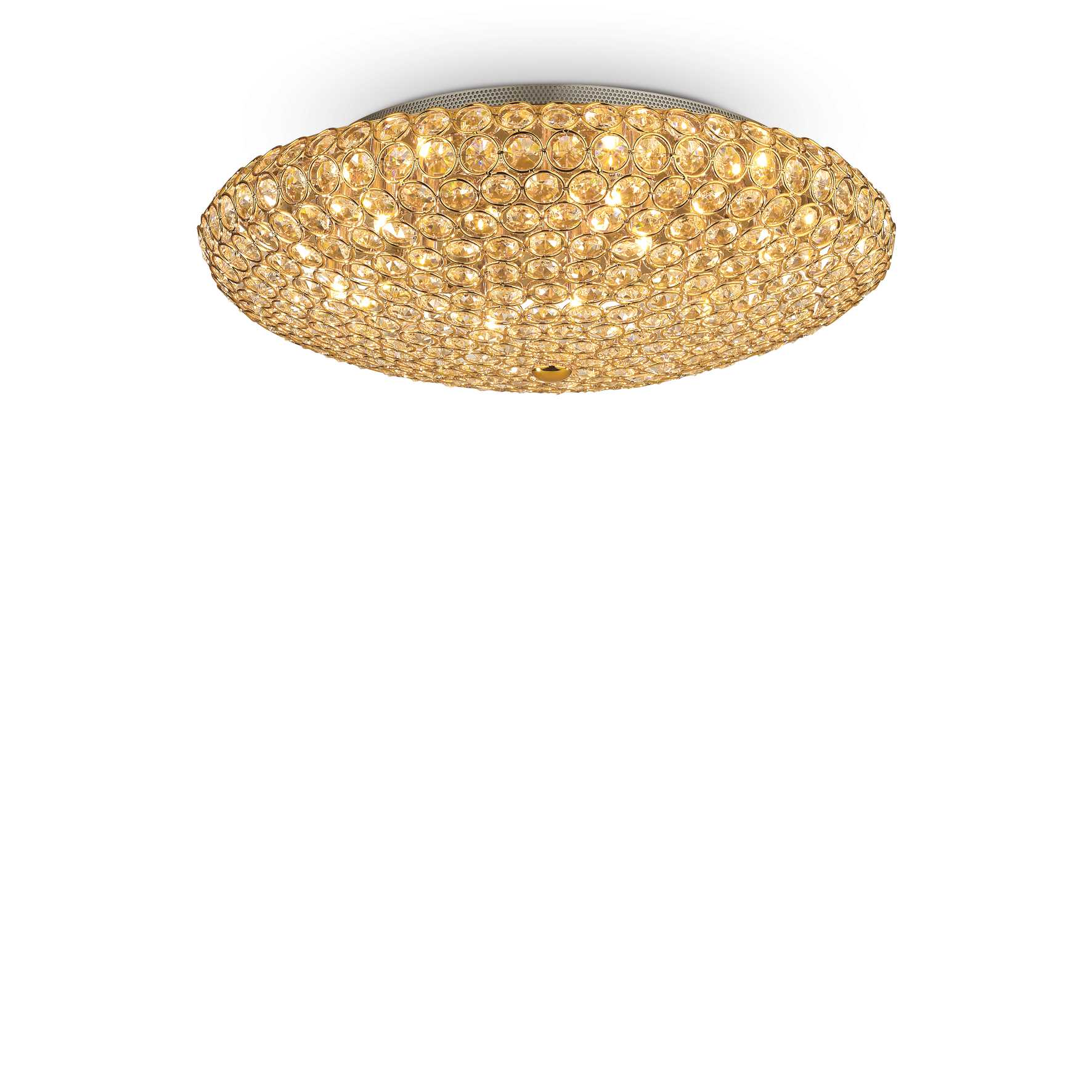 Lampada Da Soffitto King Pl9 Oro Ideal-Lux