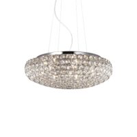 Lampada A Sospensione King Sp7 Cromo Ideal-Lux