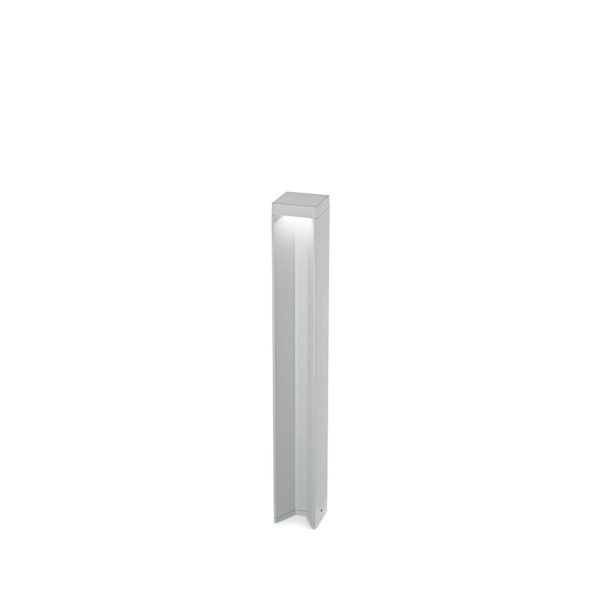 Lampada Da Terra Kurt Pt Grigio 4000K Ideal-Lux