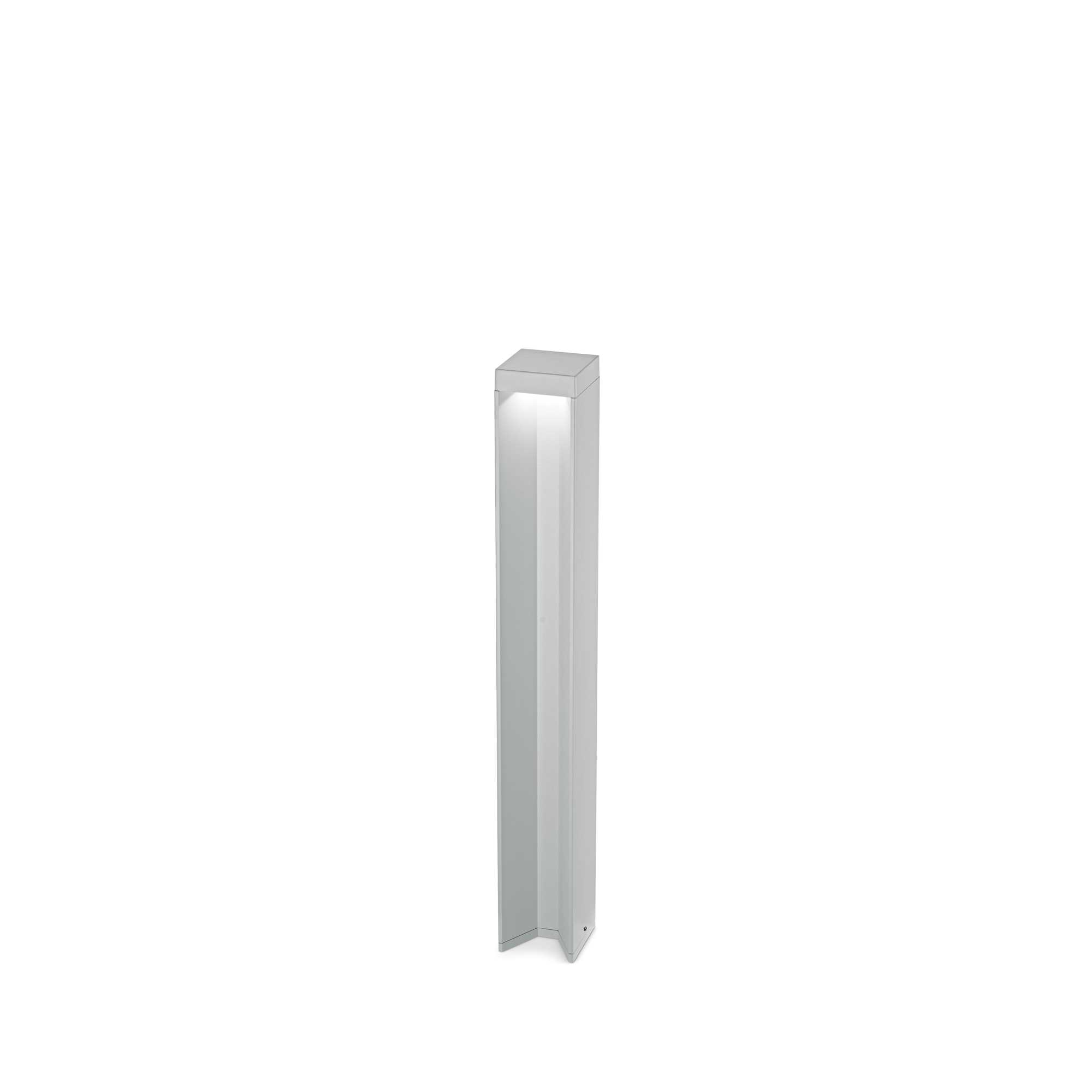 Lampada Da Terra Kurt Pt Grigio 4000K Ideal-Lux