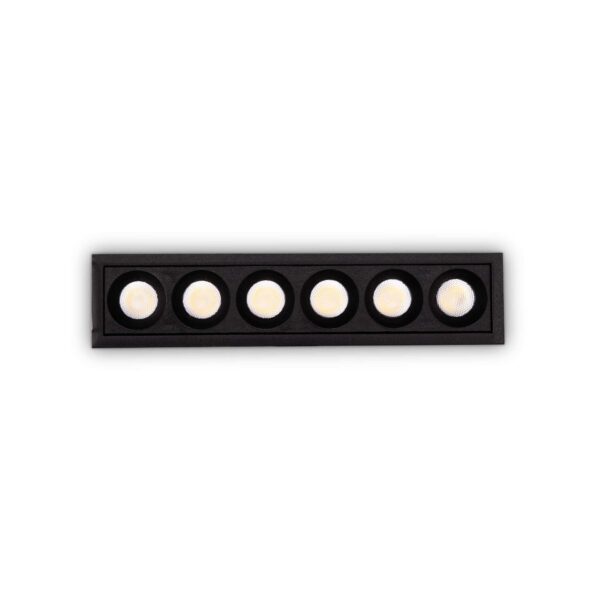 Lampada Da Incasso Lika Fi Slim 10W 3000K Bk Ideal-Lux